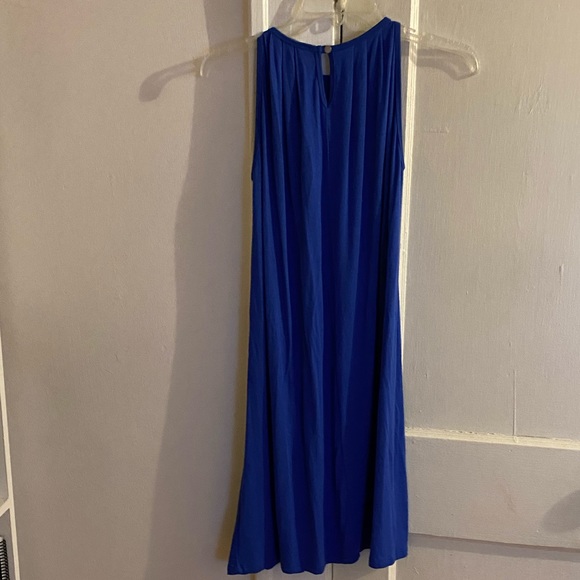 Michael Kors Royal Blue Sleeveless Jersey Shift XS - Picture 3 of 4